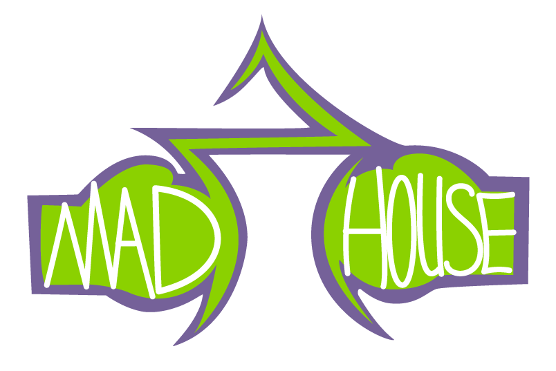 mad house boxing club logo